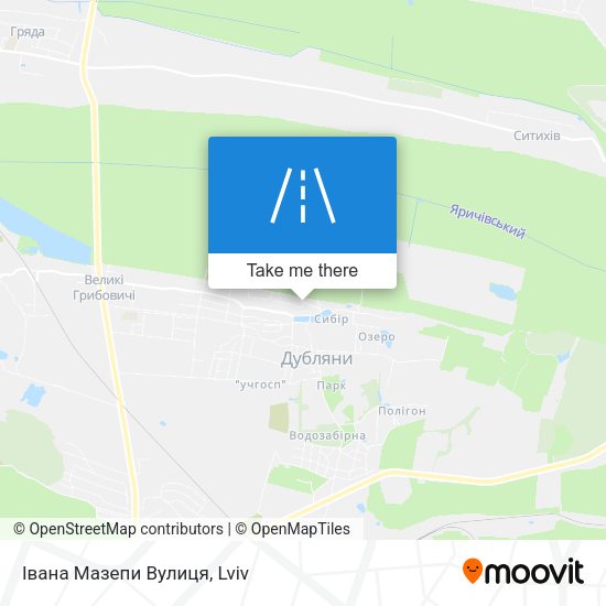 Івана Мазепи Вулиця map