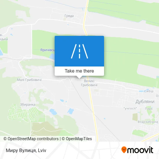 Карта Миру Вулиця