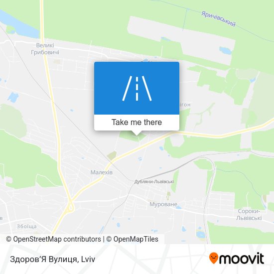 Здоров’Я Вулиця map