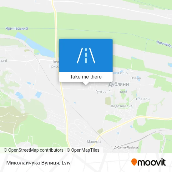 Карта Миколайчука Вулиця