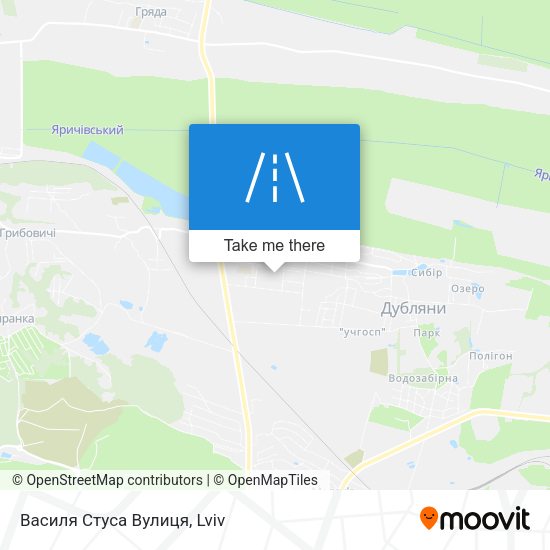 Василя Стуса Вулиця map
