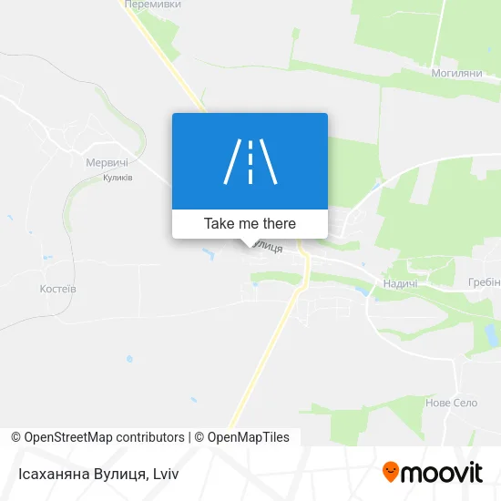 Карта Ісаханяна Вулиця