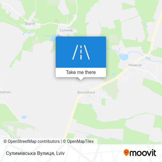 Сулимівська Вулиця map
