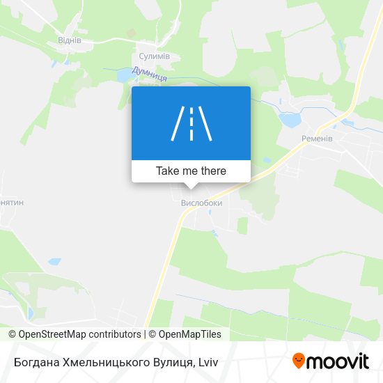 Богдана Хмельницького Вулиця map