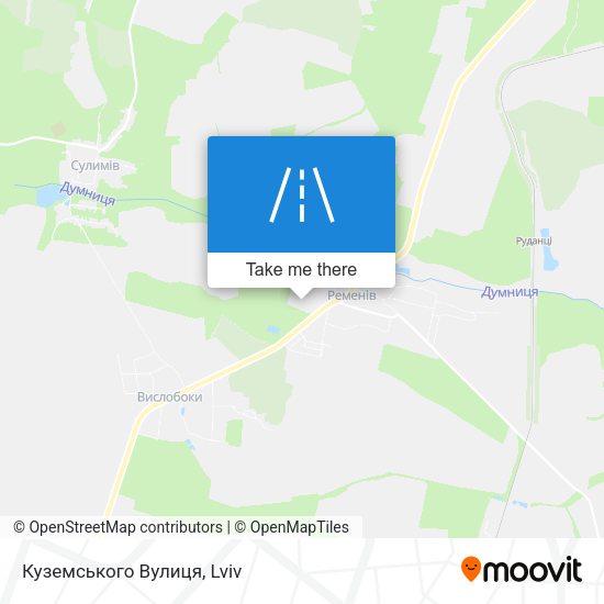 Куземського Вулиця map