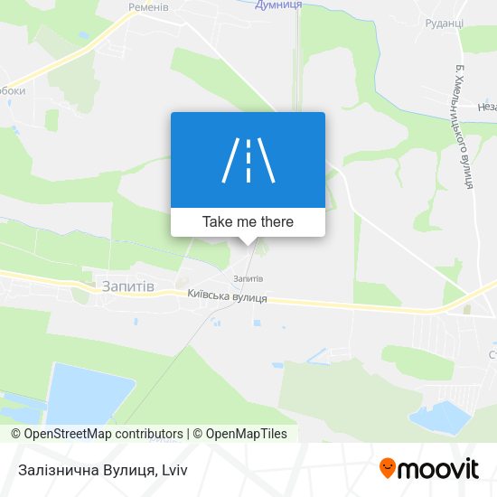 Залізнична Вулиця map