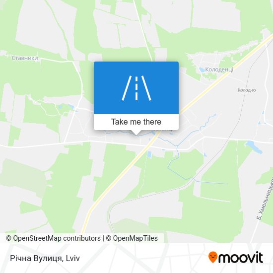 Річна Вулиця map