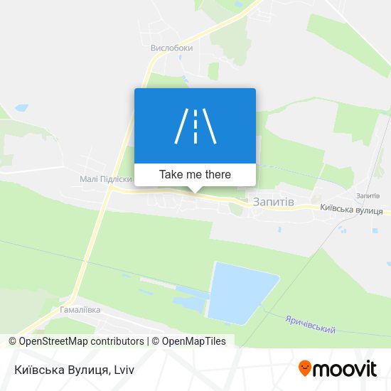 Київська Вулиця map
