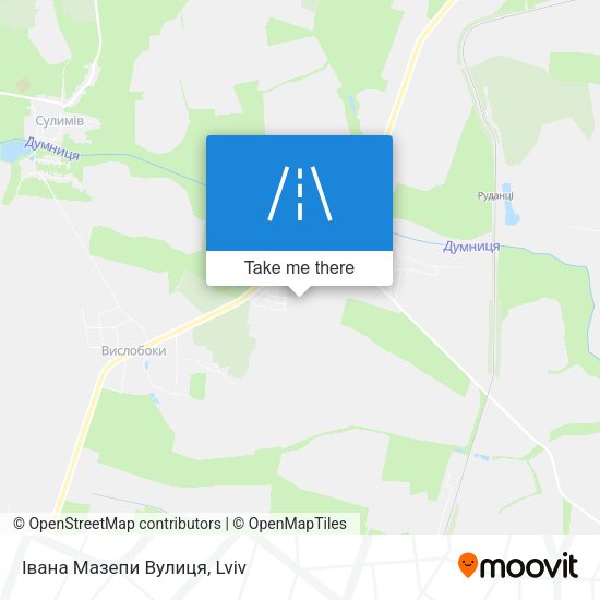 Івана Мазепи Вулиця map