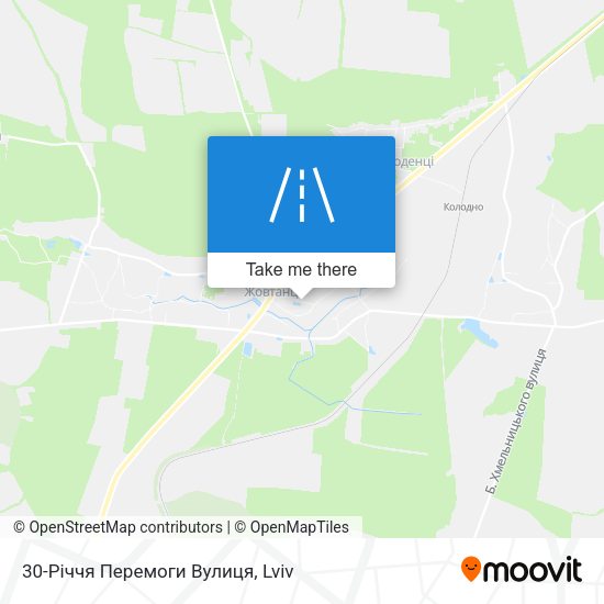 30-Річчя Перемоги Вулиця map