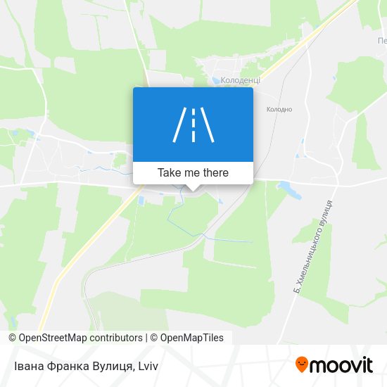 Івана Франка Вулиця map
