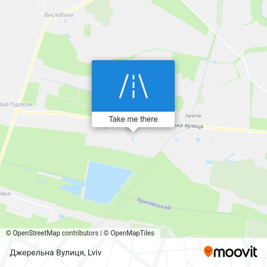 Джерельна Вулиця map