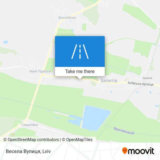Весела Вулиця map