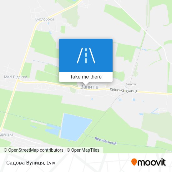 Садова Вулиця map