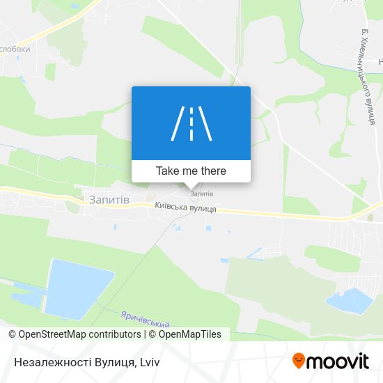 Незалежності Вулиця map