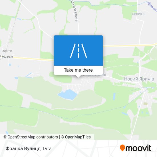 Карта Франка Вулиця