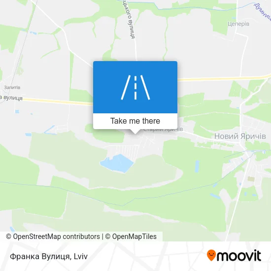 Карта Франка Вулиця