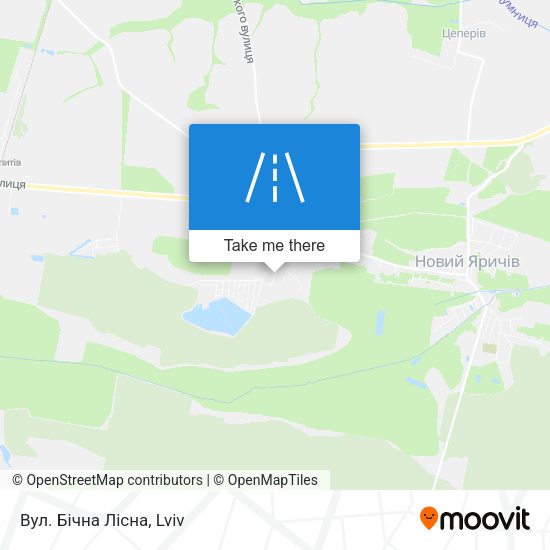 Вул. Бічна Лісна map