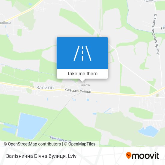 Залізнична Бічна Вулиця map