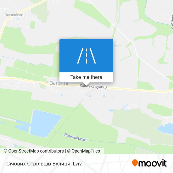 Січових Стрільців Вулиця map