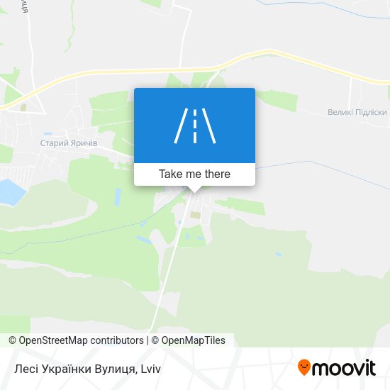 Лесі Українки Вулиця map