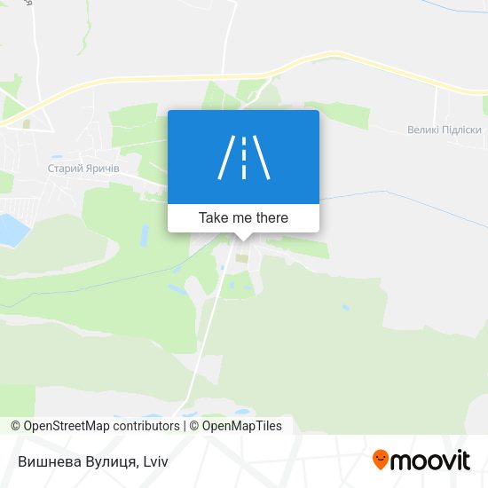 Вишнева Вулиця map
