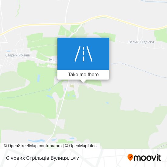 Січових Стрільців Вулиця map