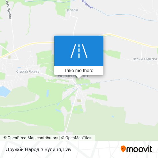 Дружби Народів Вулиця map