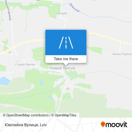 Ювілейна Вулиця map