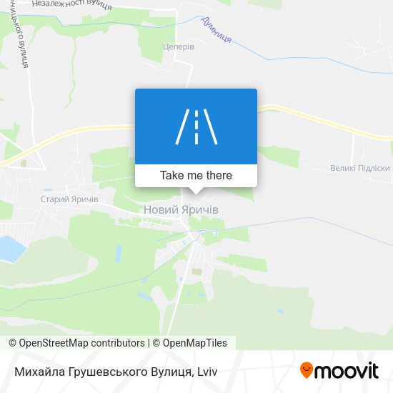 Михайла Грушевського Вулиця map