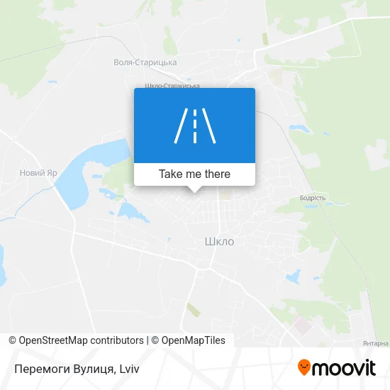 Карта Перемоги Вулиця