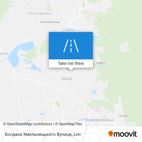 Богдана Хмельницького Вулиця map