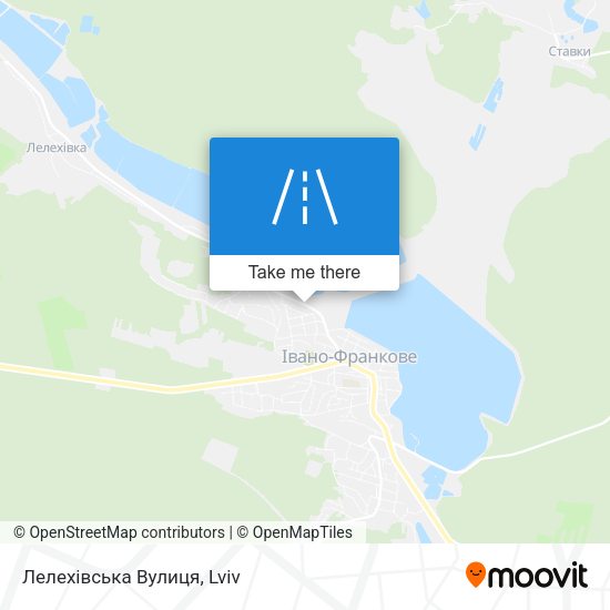 Лелехівська Вулиця map
