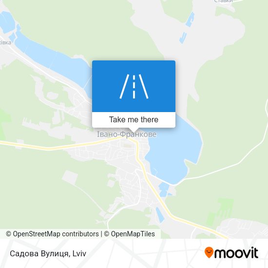 Садова Вулиця map