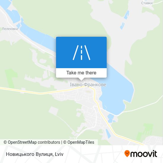 Новицького Вулиця map