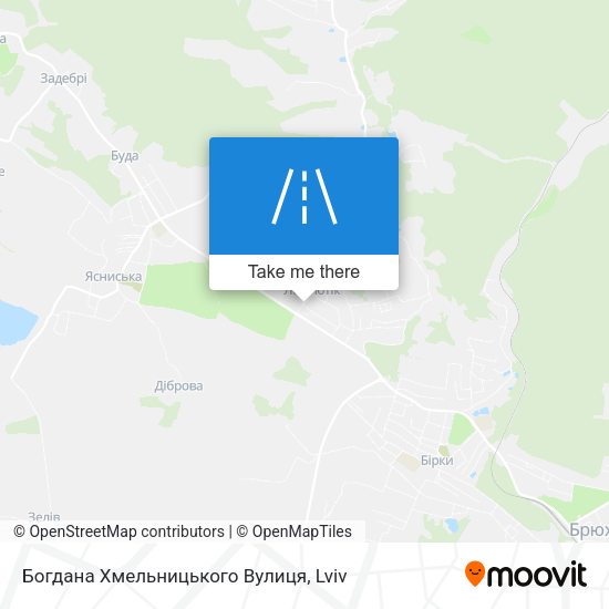 Богдана Хмельницького Вулиця map