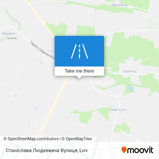 Станіслава Людкевича Вулиця map