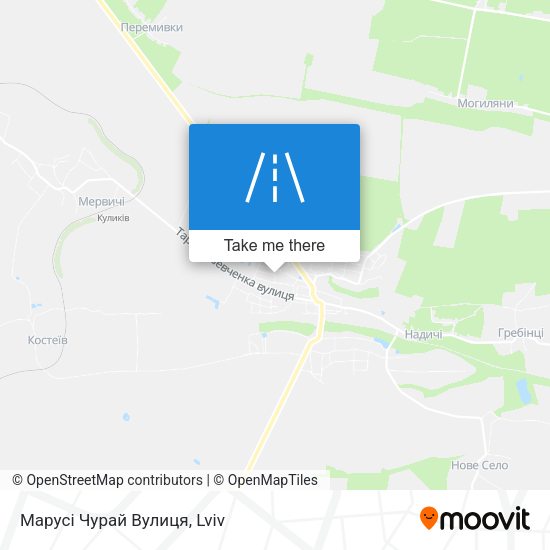 Марусі Чурай Вулиця map