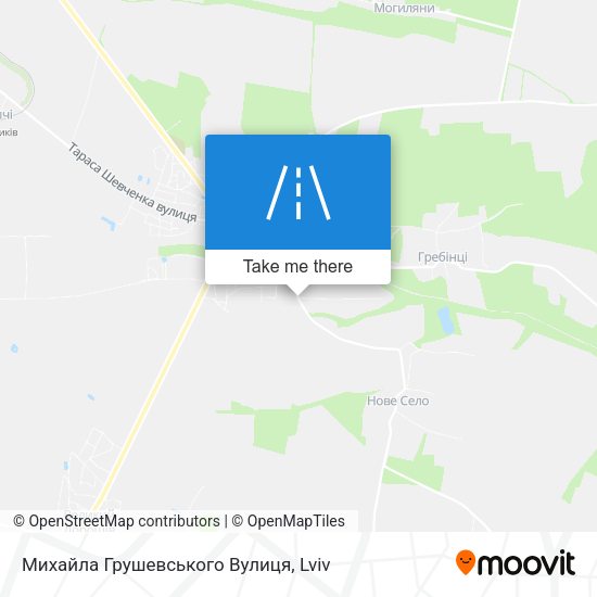 Михайла Грушевського Вулиця map