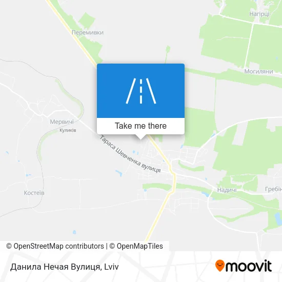 Данила Нечая Вулиця map