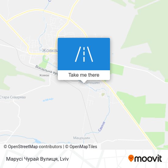 Марусі Чурай Вулиця map