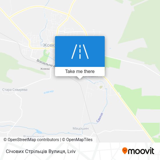 Січових Стрільців Вулиця map
