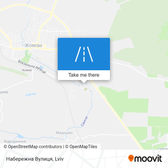 Набережна Вулиця map