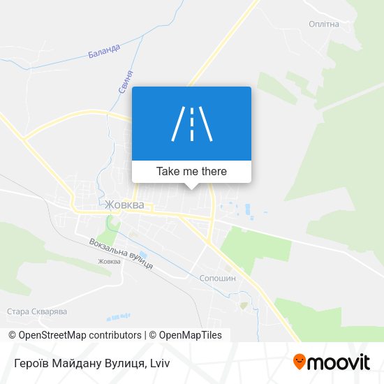 Карта Героїв Майдану Вулиця