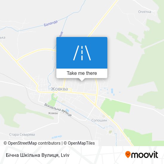 Бічна Шкільна Вулиця map