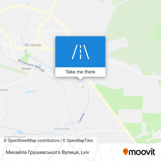 Михайла Грушевського Вулиця map