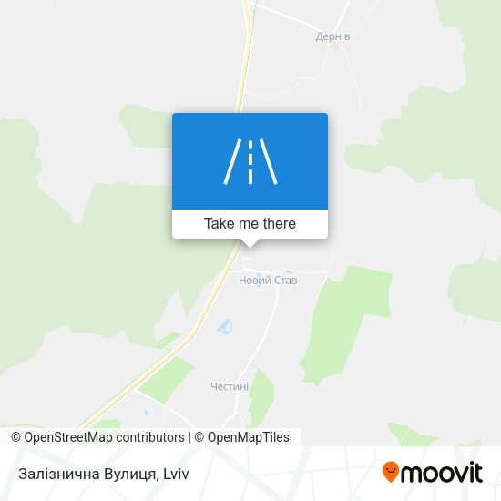 Залізнична Вулиця map