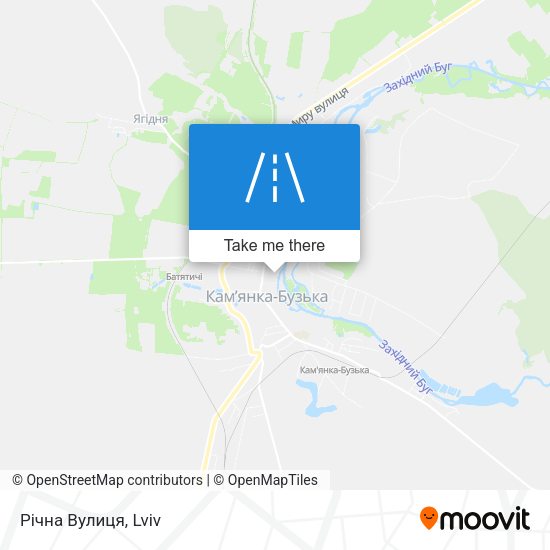 Річна Вулиця map