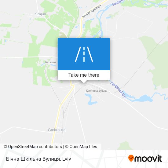 Бічна Шкільна Вулиця map