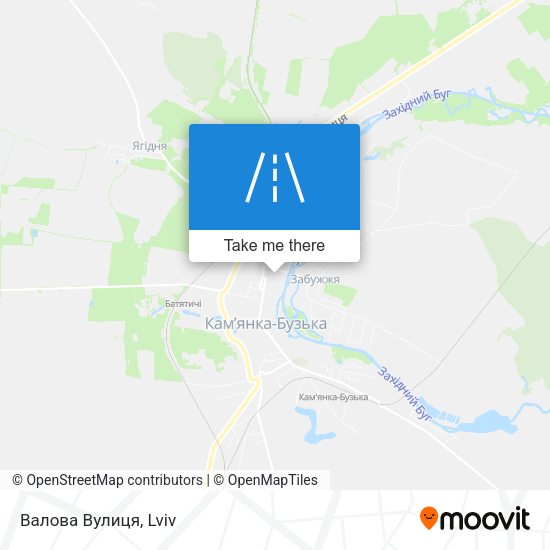 Валова Вулиця map